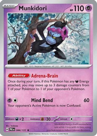Image of Munkidori (044/131) [Scarlet & Violet: Prismatic Evolutions]