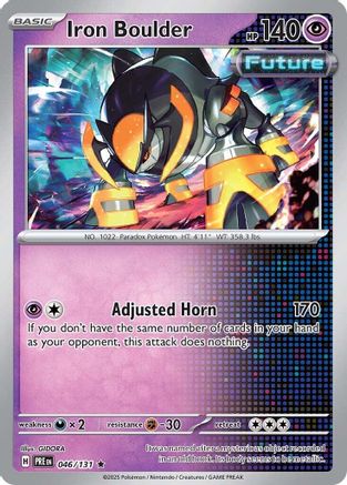 Image of Iron Boulder (046/131) [Scarlet & Violet: Prismatic Evolutions]