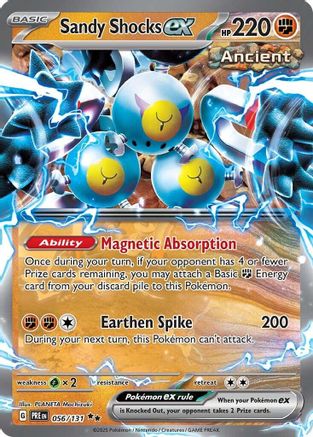 Image of Sandy Shocks ex (056/131) [Scarlet & Violet: Prismatic Evolutions]