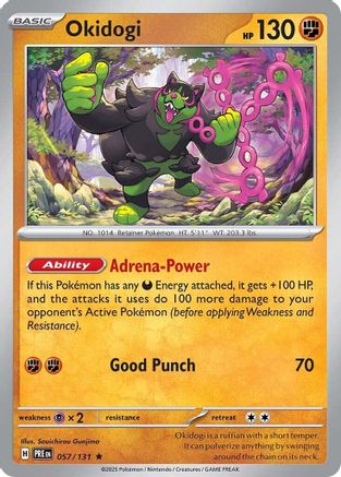Image of Okidogi (057/131) [Scarlet & Violet: Prismatic Evolutions]