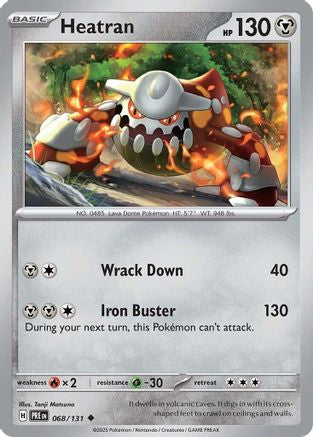 Image of Heatran (068/131) [Scarlet & Violet: Prismatic Evolutions]
