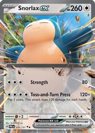 Image of Snorlax ex (076/131) [Scarlet & Violet: Prismatic Evolutions]