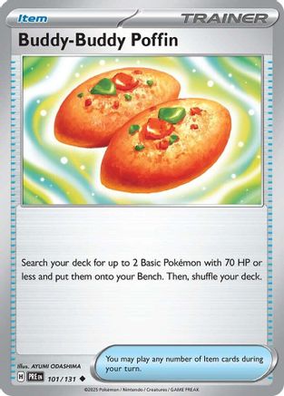Image of Buddy-Buddy Poffin (101/131) [Scarlet & Violet: Prismatic Evolutions]