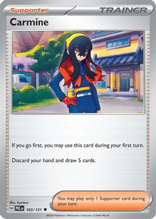Image of Carmine (103/131) [Scarlet & Violet: Prismatic Evolutions]