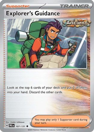 Image of Explorer's Guidance (107/131) [Scarlet & Violet: Prismatic Evolutions]