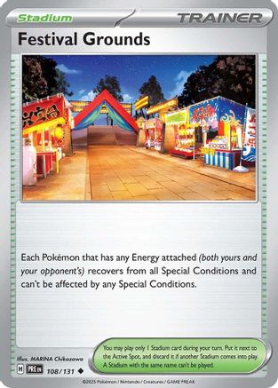Image of Festival Grounds (108/131) [Scarlet & Violet: Prismatic Evolutions]