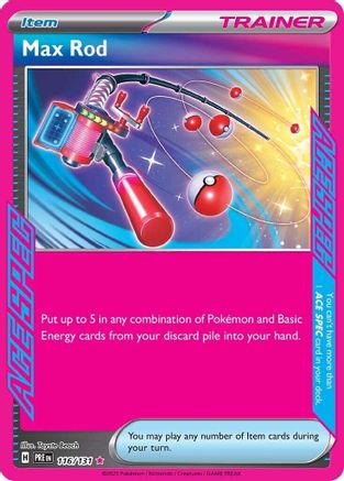 Image of Max Rod (116/131) [Scarlet & Violet: Prismatic Evolutions]