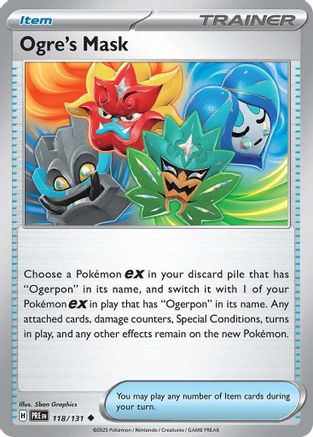 Image of Ogre's Mask (118/131) [Scarlet & Violet: Prismatic Evolutions]