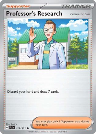 Image of Professor's Research (123/131) [Professor Elm] [Scarlet & Violet: Prismatic Evolutions]