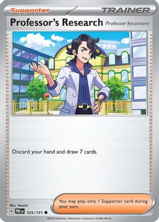 Image of Professor's Research (125/131) [Professor Sycamore] [Scarlet & Violet: Prismatic Evolutions]