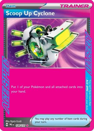 Image of Scoop Up Cyclone (128/131) [Scarlet & Violet: Prismatic Evolutions]