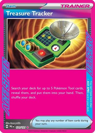 Image of Treasure Tracker (131/131) [Scarlet & Violet: Prismatic Evolutions]