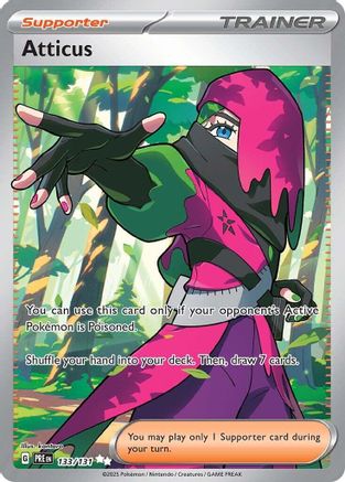 Image of Atticus (133/131) [Scarlet & Violet: Prismatic Evolutions]