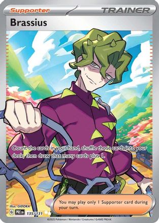 Image of Brassius (135/131) [Scarlet & Violet: Prismatic Evolutions]