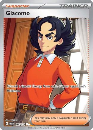 Image of Giacomo (138/131) [Scarlet & Violet: Prismatic Evolutions]