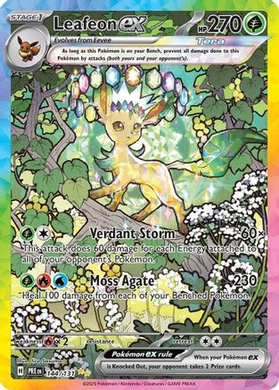 Image of Leafeon ex (144/131) [Scarlet & Violet: Prismatic Evolutions]