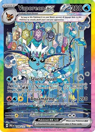 Image of Vaporeon ex (149/131) [Scarlet & Violet: Prismatic Evolutions]