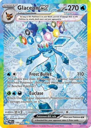 Image of Glaceon ex (150/131) [Scarlet & Violet: Prismatic Evolutions]