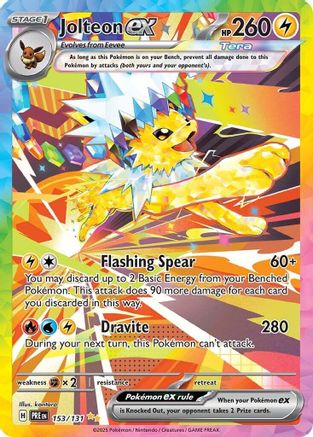 Image of Jolteon ex (153/131) [Scarlet & Violet: Prismatic Evolutions]