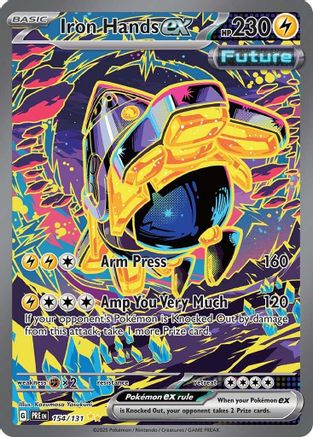 Image of Iron Hands ex (154/131) [Scarlet & Violet: Prismatic Evolutions]