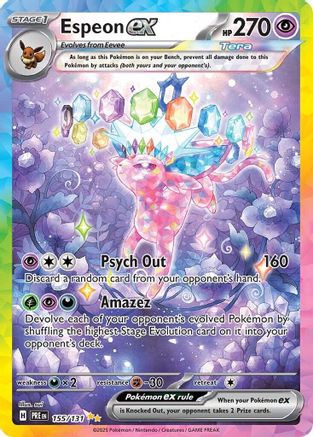 Image of Espeon ex (155/131) [Scarlet & Violet: Prismatic Evolutions]