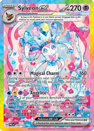 Image of Sylveon ex (156/131) [Scarlet & Violet: Prismatic Evolutions]