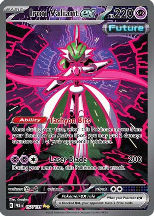 Image of Iron Valiant ex (157/131) [Scarlet & Violet: Prismatic Evolutions]