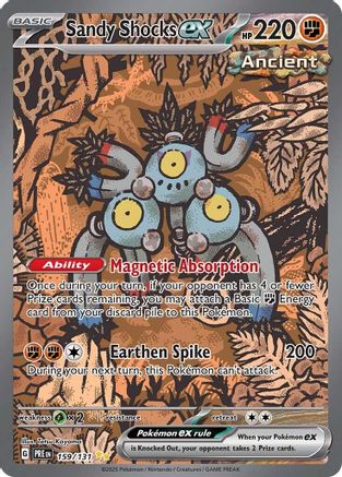 Image of Sandy Shocks ex (159/131) [Scarlet & Violet: Prismatic Evolutions]