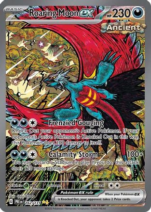 Image of Roaring Moon ex (162/131) [Scarlet & Violet: Prismatic Evolutions]