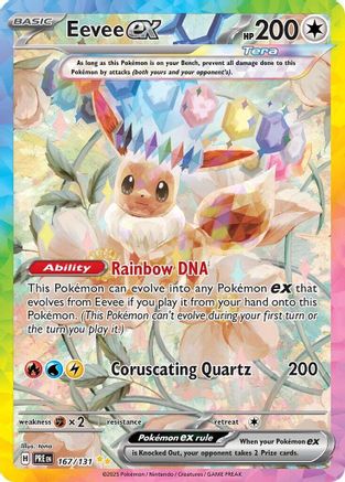 Image of Eevee ex (167/131) [Scarlet & Violet: Prismatic Evolutions]