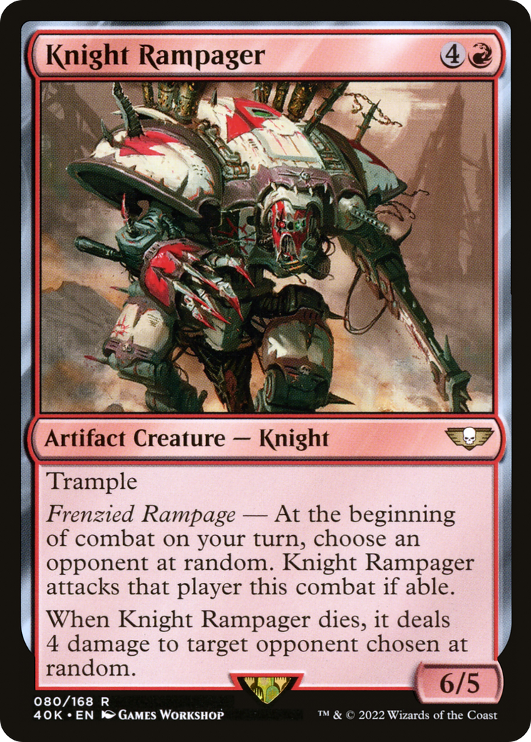 Image of Knight Rampager [Warhammer 40,000]