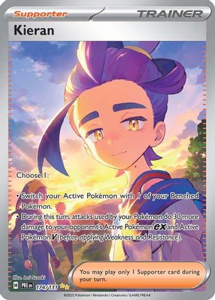 Image of Kieran (174/131) [Scarlet & Violet: Prismatic Evolutions]