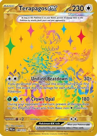 Image of Terapagos ex (180/131) [Scarlet & Violet: Prismatic Evolutions]