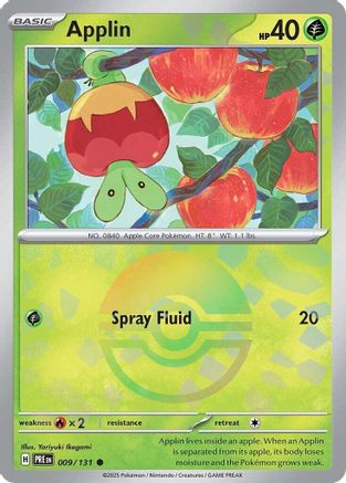 Image of Applin (009/131) (Poke Ball Pattern) [Scarlet & Violet: Prismatic Evolutions]