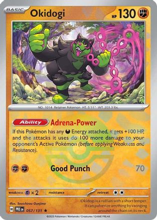 Image of Okidogi (057/131) (Poke Ball Pattern) [Scarlet & Violet: Prismatic Evolutions]