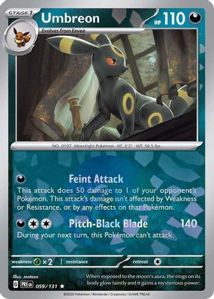 Image of Umbreon (059/131) (Poke Ball Pattern) [Scarlet & Violet: Prismatic Evolutions]