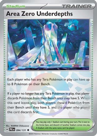 Image of Area Zero Underdepths (094/131) (Poke Ball Pattern) [Scarlet & Violet: Prismatic Evolutions]