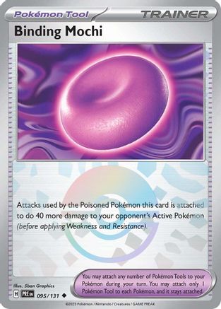 Image of Binding Mochi (095/131) (Poke Ball Pattern) [Scarlet & Violet: Prismatic Evolutions]