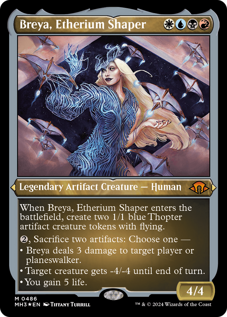 Image of Breya, Etherium Shaper (Foil Etched) [Modern Horizons 3]