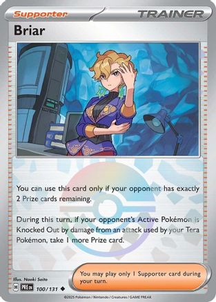 Image of Briar (100/131) (Poke Ball Pattern) [Scarlet & Violet: Prismatic Evolutions]