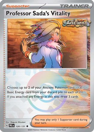 Image of Professor Sada's Vitality (120/131) (Poke Ball Pattern) [Scarlet & Violet: Prismatic Evolutions]