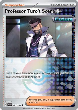Image of Professor Turo's Scenario (121/131) (Poke Ball Pattern) [Scarlet & Violet: Prismatic Evolutions]