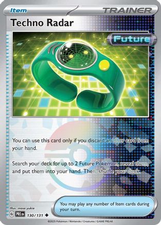 Image of Techno Radar (130/131) (Poke Ball Pattern) [Scarlet & Violet: Prismatic Evolutions]