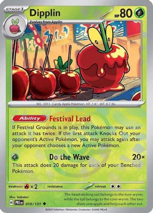 Image of Dipplin (010/131) (Master Ball Pattern) [Scarlet & Violet: Prismatic Evolutions]