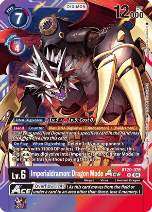 Image of Imperialdramon: Dragon Mode ACE [BT20-076] [Release Special Booster Ver.2.5]