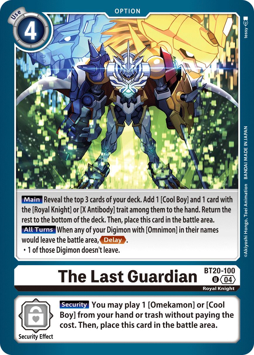 Image of The Last Guardian [BT20-100] [Release Special Booster Ver.2.5]