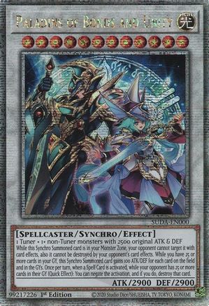 Image of Paladins of Bonds and Unity [SUDA-EN000] Quarter Century Secret Rare