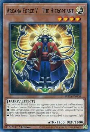 Image of Arcana Force V - The Hierophant [SUDA-EN004] Common