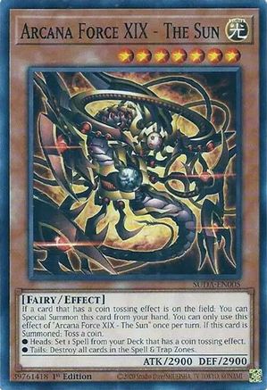 Image of Arcana Force XIX - The Sun [SUDA-EN005] Common