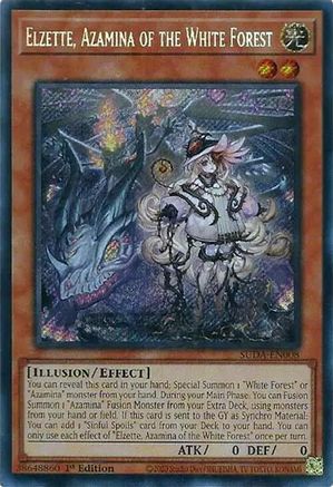 Image of Elzette, Azamina of the White Forest [SUDA-EN008] Secret Rare